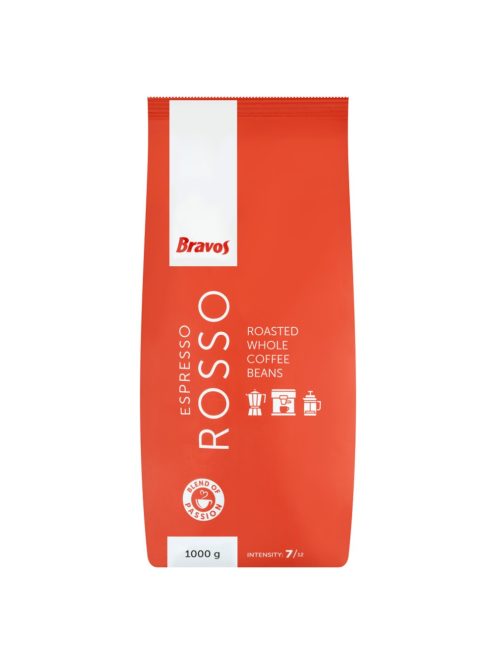 Kávé szemes, 1000g, Bravos Classic Espresso Rosso 