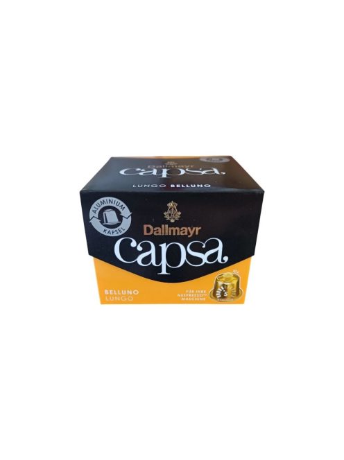 Kávékapszula Nespresso kompatibilis, Dallmayr Lungo Belluno 10db kapszula