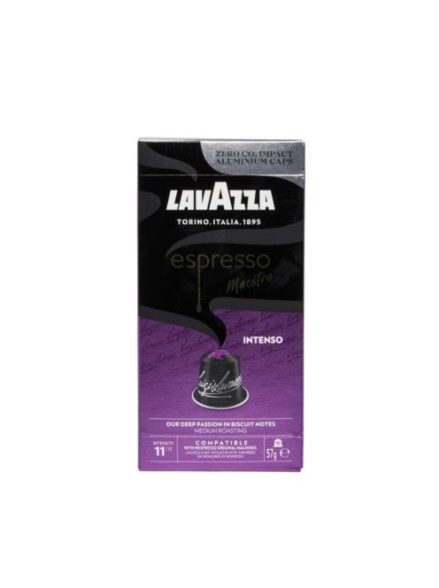 Kávékapszula, Lavazza Nespresso Espresso Maestro Intenso Aluminium 10db kapszula