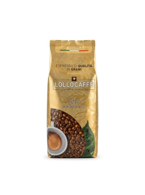 Kávé szemes, 1000g, Lollo Caffe Oro 