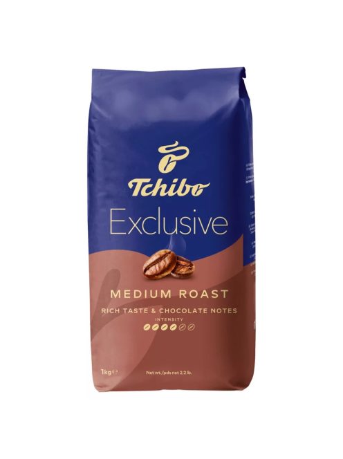 Kávé szemes, 1000g, Tchibo E x clusive Medium 