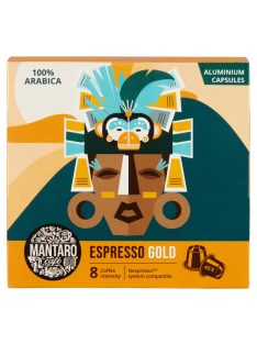   Kávékapszula, Nespresso kompatibilis, Mantaro Espresso Gold, 45db kapszula
