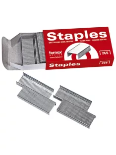 Tűzőkapocs 24/6, 1000 db/doboz, Fornax