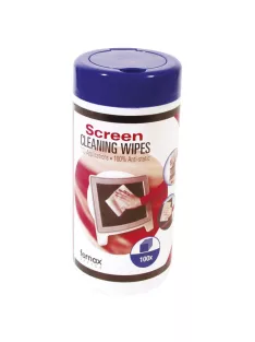 Monitor tisztító kendő Fornax 100 db/doboz,