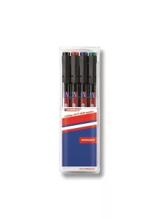   Alkoholos marker készlet 0,6mm, 141F OHP Edding 4 klf. szín
