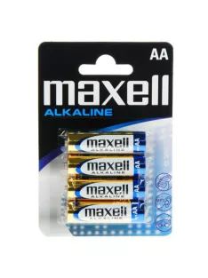 Elem AA ceruza LR6 alkaline 4 db/csomag, Maxell