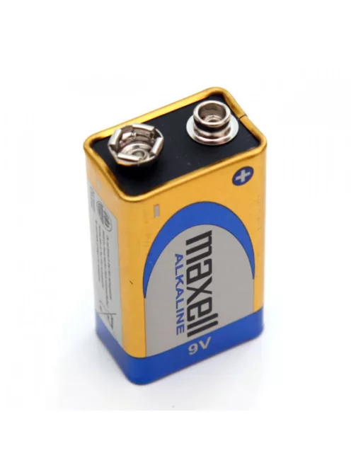 Elem 9V-os 6LR61 alkaline 1 db/csomag, Maxell