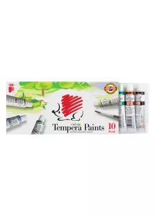 Tempera színes 10x16ml, Süni Ico 10 klf. szín