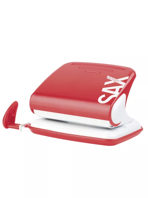 Lyukasztó 20lap Sax design 318 piros