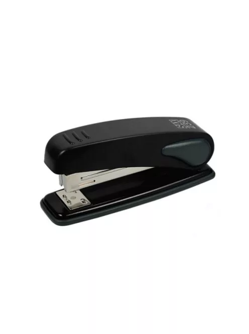 Tűzőgép 25lap 24/6, 26/6, fém szerkezet Sax 239 fekete