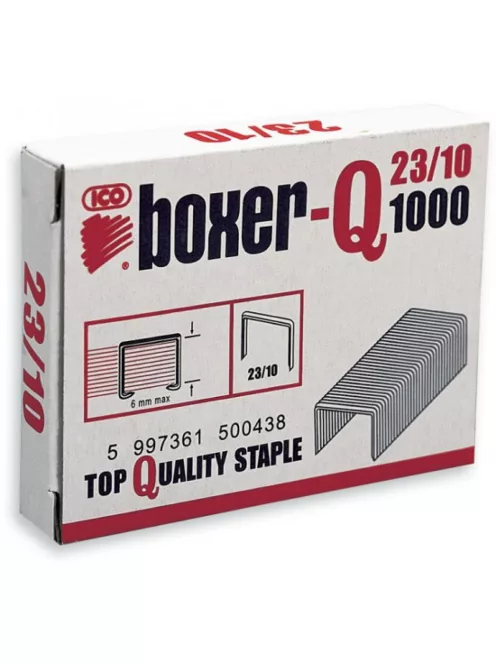 Tűzőkapocs 23/10, Boxer -Q
