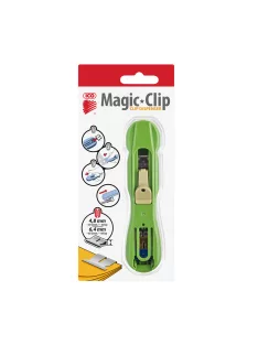 Iratcsíptető fűzőgép + kapocs Ico Magic clipper