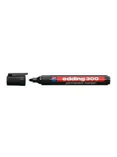 Alkoholos marker 1,5-3mm, kerek Edding 300 fekete