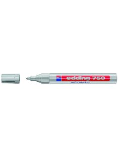Lakkmarker 2-4mm, kerek Edding 750 ezüst
