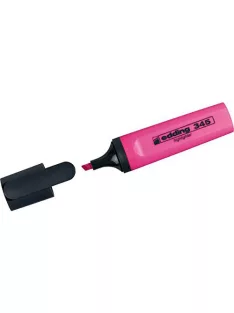 Szövegkiemelő 2-5mm, vágott Edding 345 rózsa