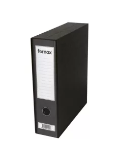 Tokos iratrendező A4, 8cm, Fornax Prestige fekete