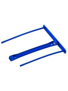   Lefűzőklip, műanyag, 100mm, Fellowes® Bankers Box Pro, 50 db/csomag, kék