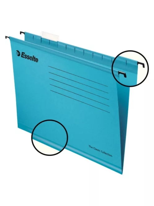 Függőmappa A4, karton Esselte Classic 90311, kék