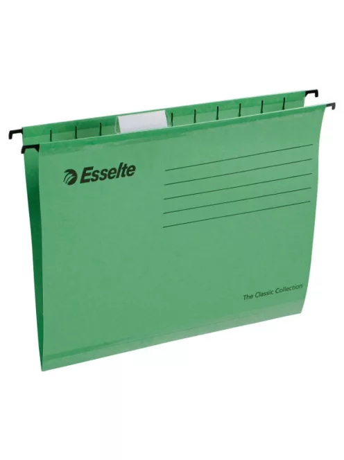 Függőmappa A4, karton Esselte Classic 90318, zöld