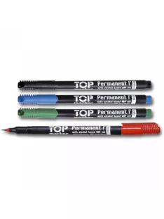 Alkoholos marker készlet, F, OHP Ico, 4 klf.szín