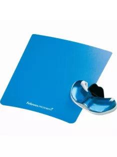 Tenyértámasz Fellowes® Health-V™ Crystal, kék
