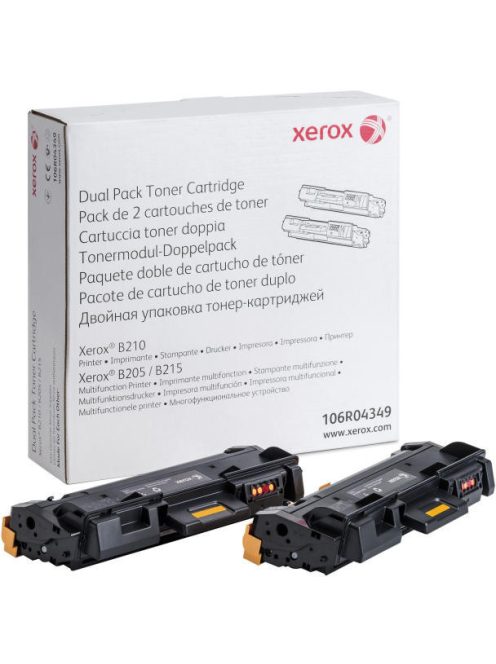 Xerox B205/B210/B215 toner twinpack EREDETI 106R04349