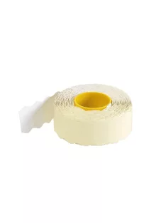 Árazószalag 22x12mm, stancolt 10 tekercs/csomag, fehér