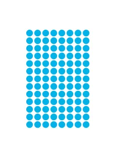   Etikett címke, o8mm, jelölésre, 104 címke/ív, 4 ív/doboz, Avery kék