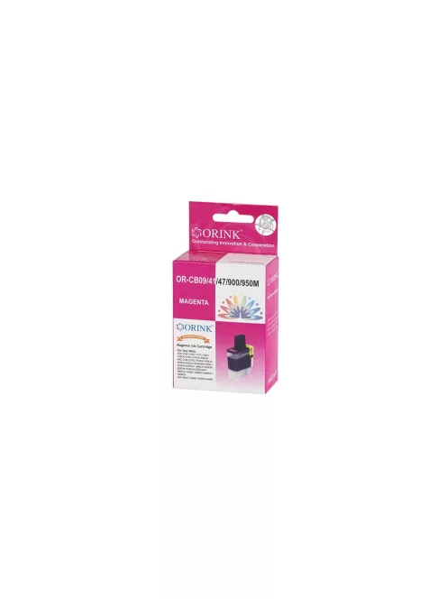 Brother CB09/CB41/CB47/LC900/LC950 tintapatron magenta ORINK