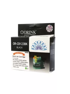 Brother LC123 tintapatron black ORINK
