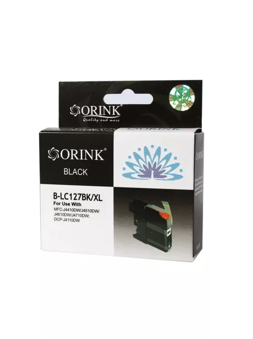 Brother LC127XL tintapatron black ORINK