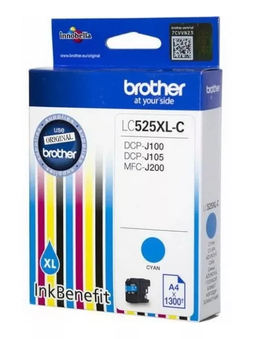 Brother LC525XL tintapatron cyan ORINK