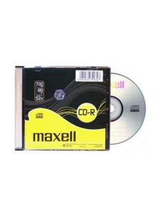 CD-R80 MAXELL CD lemez 10db/Csomag 52x Slim tok