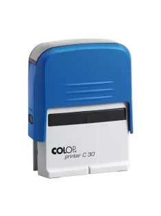Bélyegző C30 Colop kék ház/fekete párna