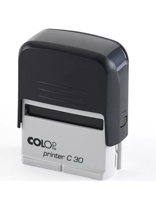 Bélyegző C30 Colop fekete ház/kék párna