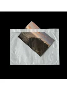   Dokufix csomagkísérő tasak öntapadó LC/6 szilikon záródású 175x115mm, 1000 db/doboz