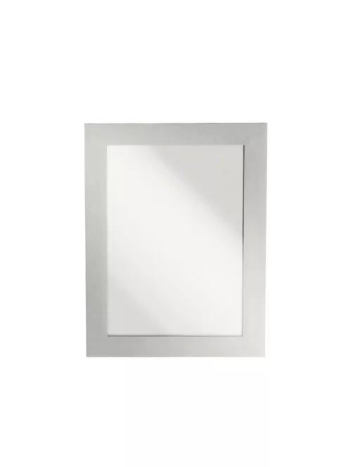 Infókeret A5, öntapadó 2 db/csomag, Duraframe ezüst