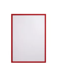   Infókeret A3, XXL csomag, 6 db/csomag, Durable Duraframe® piros
