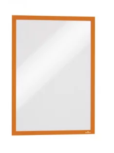   Infókeret A3, XXL csomag, 6 db/csomag, Durable Duraframe® narancssárga