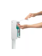 Adagoló állomás kézfertőtlenítőhöz, állványos Durable, fehér