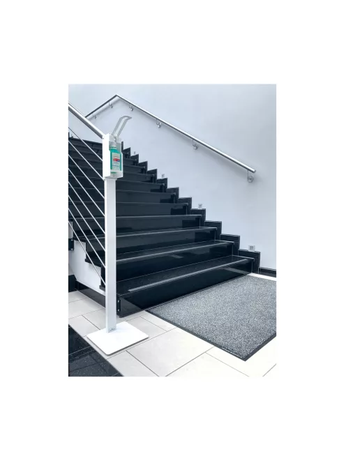 Adagoló állomás kézfertőtlenítőhöz, állványos Durable, fehér