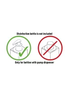 Adagoló állomás kézfertőtlenítőhöz, állványos Durable, fehér