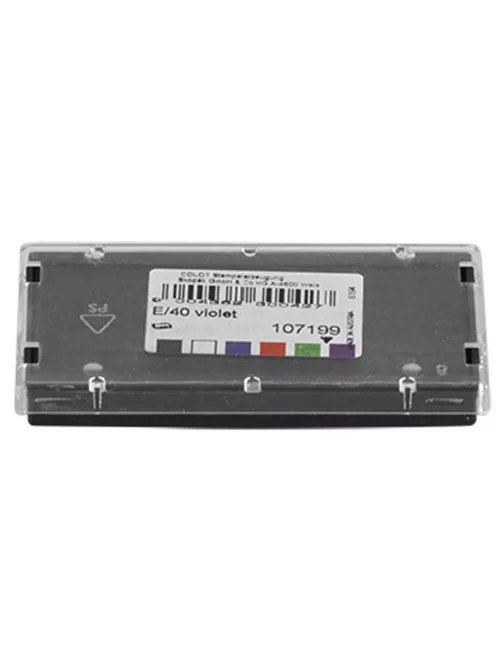 Bélyegző cserepárna, E/40 Colop lila