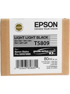 Epson T5809 tintapatron light black ECO