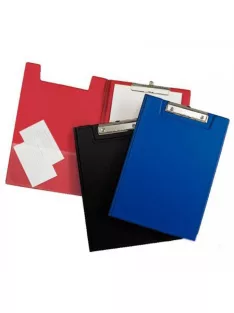 Felírótábla fedeles extra merev A4, PP Bluering® kék