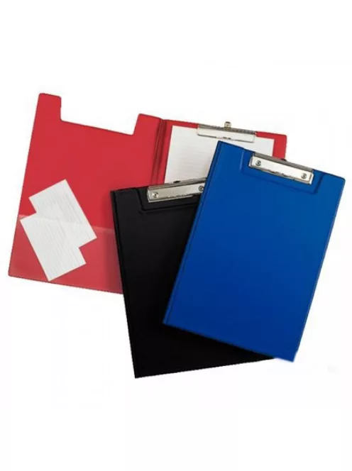 Felírótábla fedeles extra merev A4, PP Bluering® kék