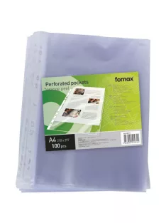   Genotherm lefűzhető, A4, 40 micron narancsos Fornax 100 db/csom