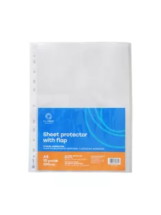   Genotherm lefűzhető, A4, 75 micron víztiszta Bluering® 100 db/csomag,