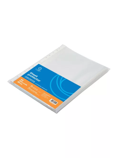Genotherm lefűzhető, A4, 80 micron narancsos Bluering® 100 db/csomag,