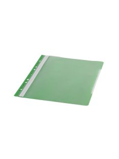 Gyorsfűző lefűzhető A4, PP 11 lyukkal Bluering® zöld